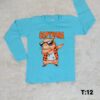 CAMISETA DE ALGODON PEINADO DOBLE ESTAMPA