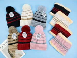 GORROS + CUELLO CON PIEL